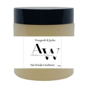 Fenugreek & Jojoba Hair & Scalp Conditioner 4oz, made in USA for all hair types